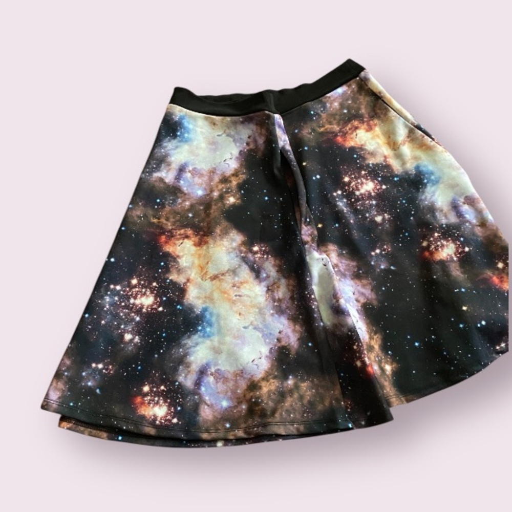 ModCloth Galaxy Print Women's Skirt 3X